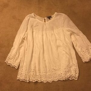 🔴 Jessica Simpson Cutout Sleeve Top